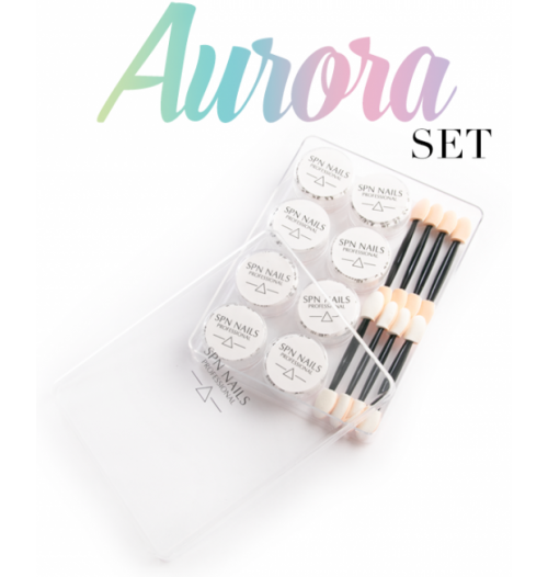 Pigments Aurora set - 8 pcs.