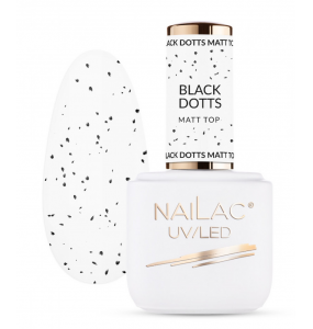 Black Dotts Matt TOP NaiLac 7ml