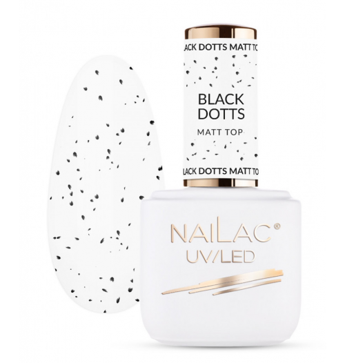 Black Dotts Matt TOP NaiLac 7ml