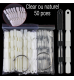 Nuancier clear 50 pces
