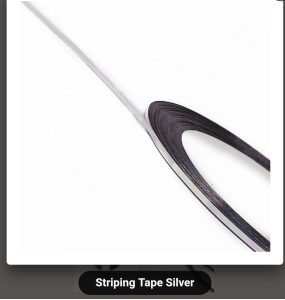 Striping Tape Silver